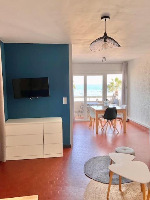 Roseva - T2 Vue Mer - Climatisation Canet Exterior foto